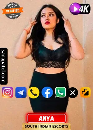 Profile image of Mumbai South Indian Escorts girl Anya.  Photo taken on 29-March-2024. Book apointment with Anya via WhatsApp, Instagram, Facebook, Telegram, Twitter. Moj or Call. Also Anya's Exclusive video is available