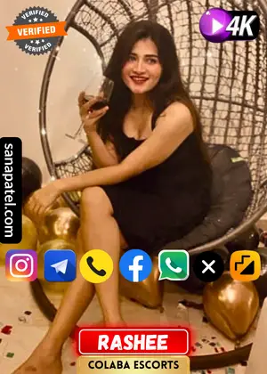 Verified Profile image of Mumbai Colaba Escorts Girl Rashee.  Photo taken on 18-March-2024. Book apointment with Rashee via WhatsApp, Instagram, Facebook, Telegram, Twitter. Moj or Call. Also Rashee's Exclusive video is available.