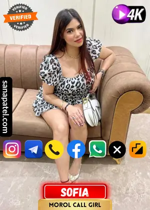 Verified Profile image of Mumbai Morol Escorts Girl Sofia.  Photo taken on 24-March-2024. Book apointment with Sofia via WhatsApp, Instagram, Facebook, Telegram, Twitter. Moj or Call. Also Sofia's Exclusive video is available.